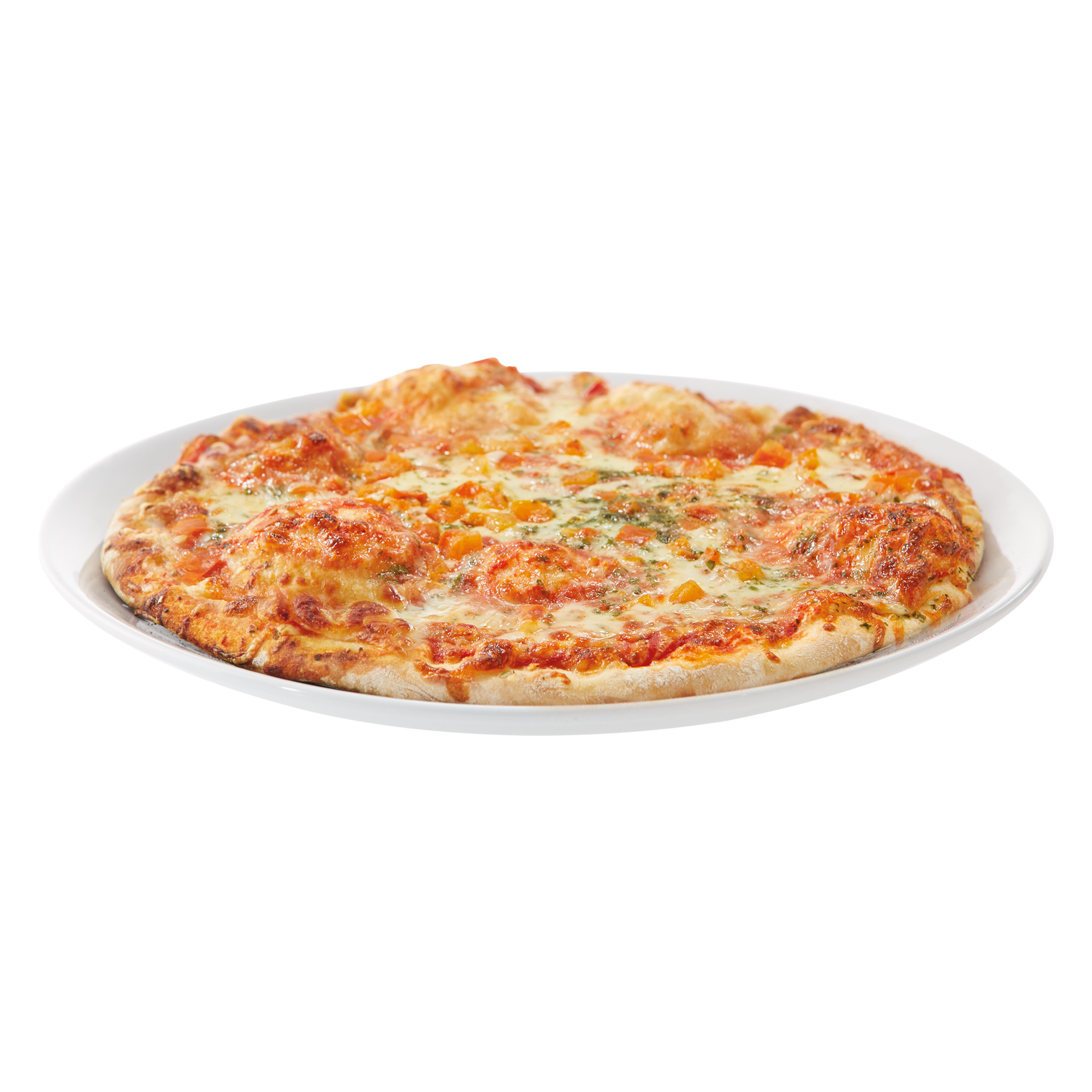 Pizza_Margherita mit Tomaten